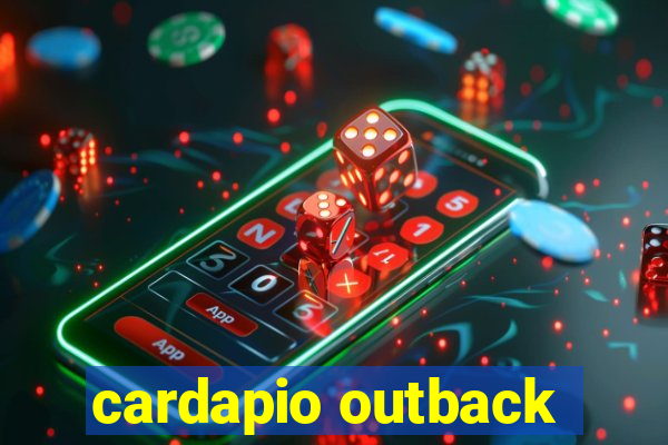 cardapio outback